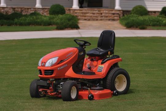 Kubota cheap bx1880 mowing